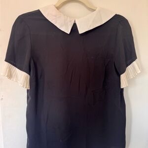 Classic Black and White Women's Top